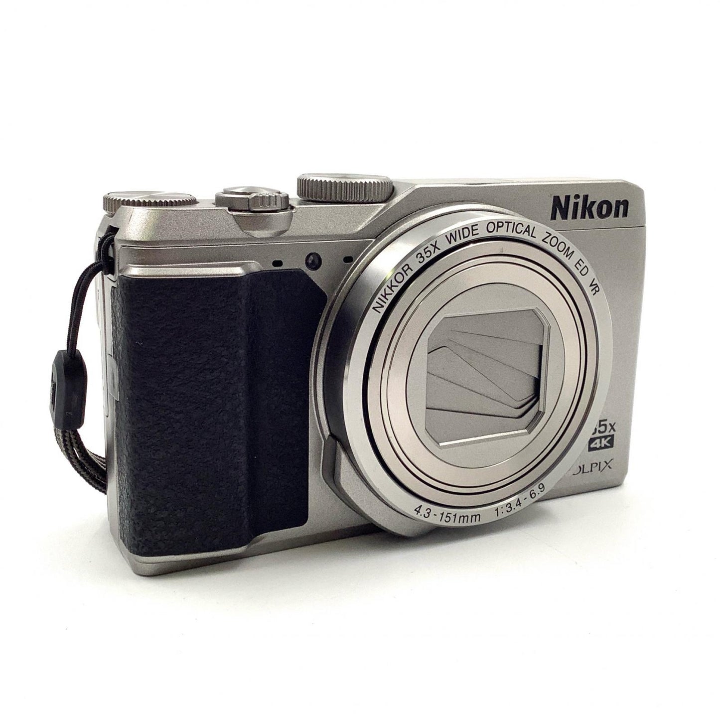 【全額返金保証】【最速発送】Nikon コンパクトデジタルカメラ COOLPIX A900 [シルバー] 超美品 動作確認済