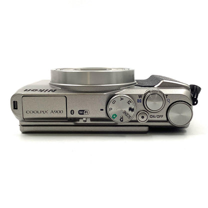 【全額返金保証】【最速発送】Nikon コンパクトデジタルカメラ COOLPIX A900 [シルバー] 超美品 動作確認済