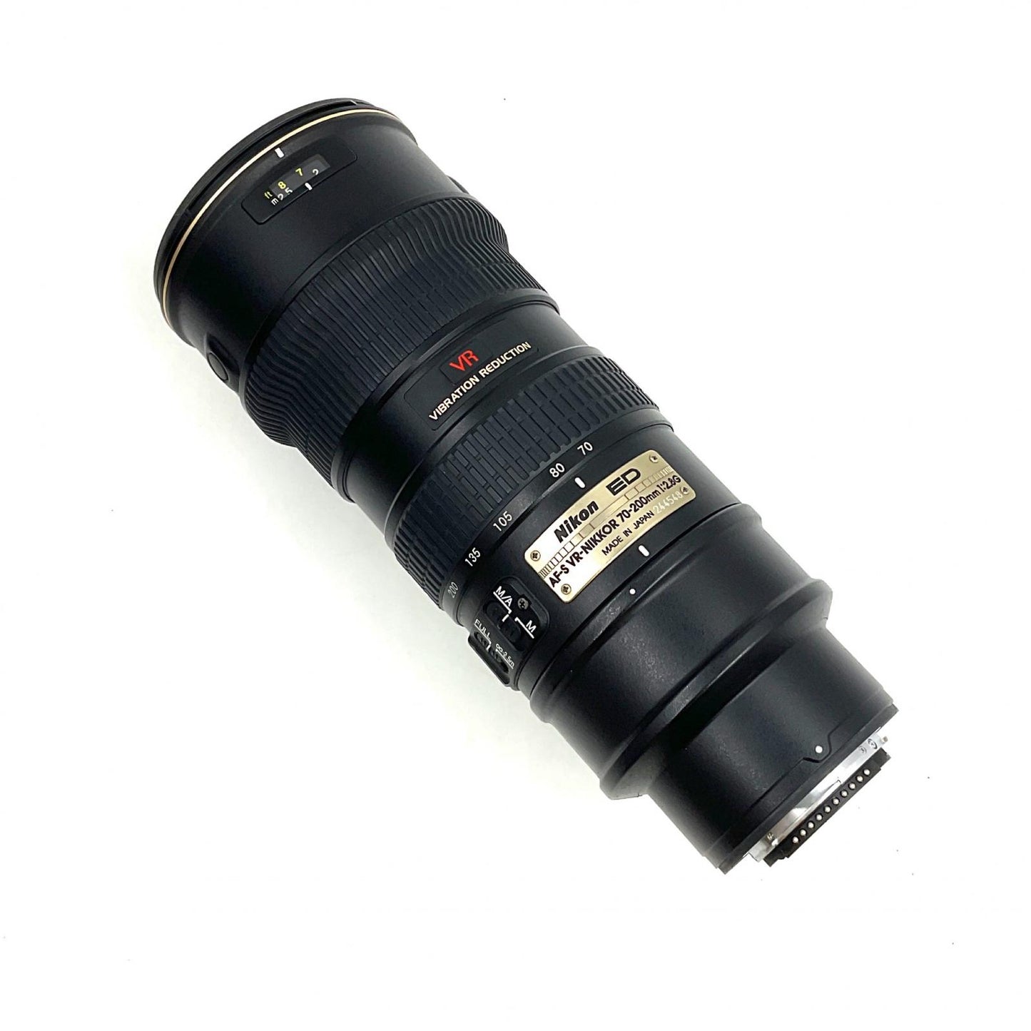 【全額返金保証】【最速発送】Nikon AF-S VR Zoom-Nikkor ED 70-200mm F2.8G(IF) [ブラック] 動作確認済