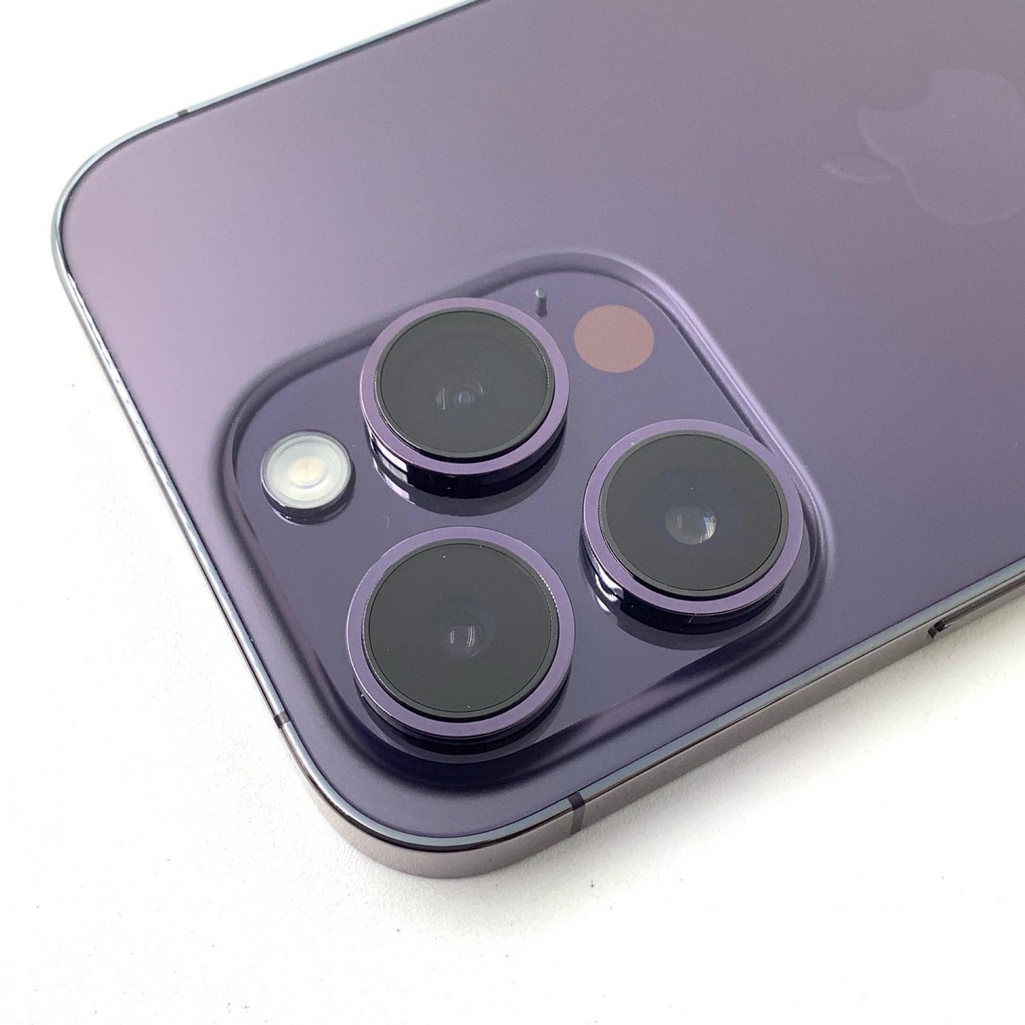 【全額返金保証】【最速発送】Apple iPhone iPhone 14 Pro 256GB ディープパープル SIMフリー 白ロム 動作確認済 80%