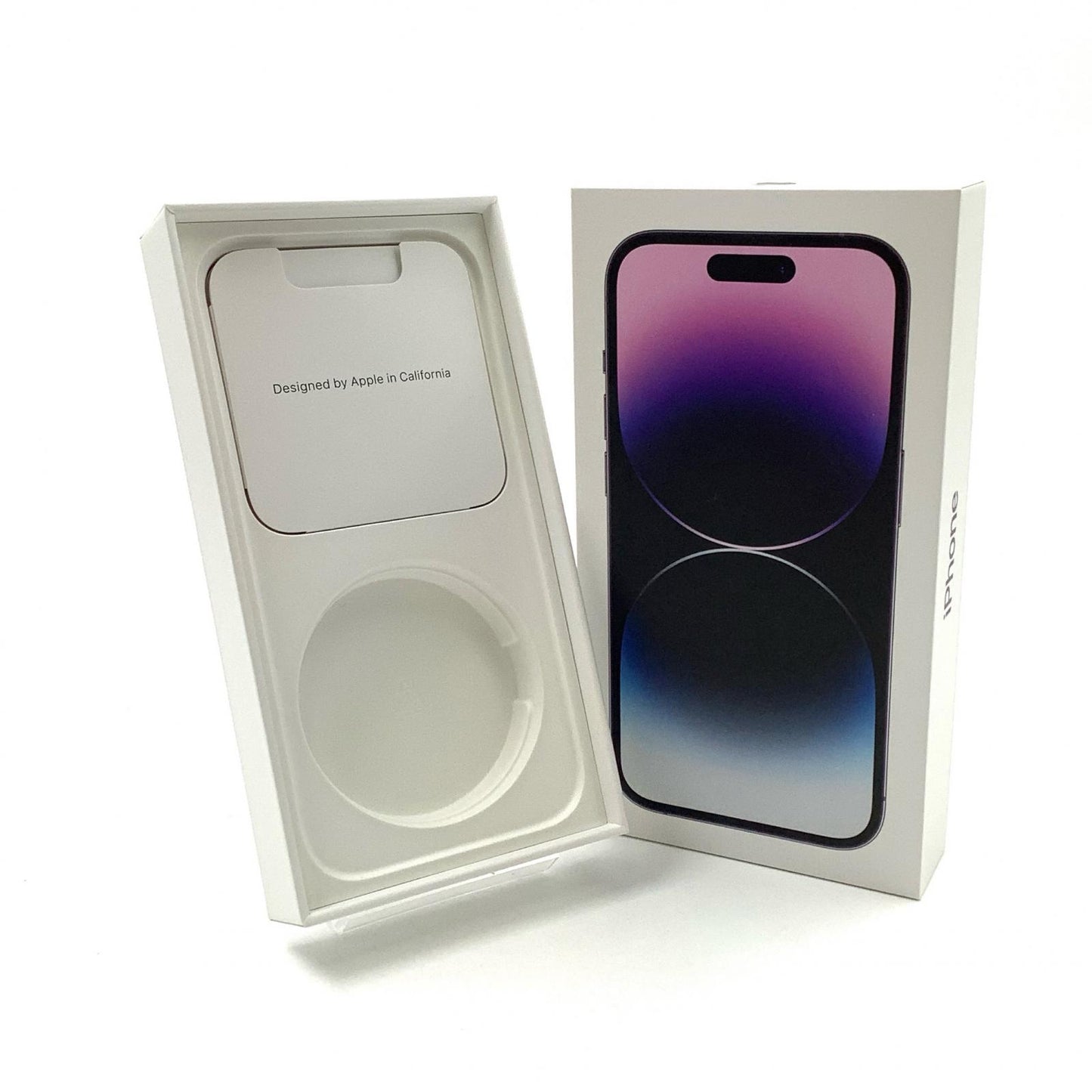 【全額返金保証】【最速発送】Apple iPhone iPhone 14 Pro 256GB ディープパープル SIMフリー 白ロム 動作確認済 80%