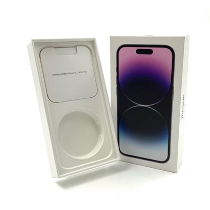 【全額返金保証】【最速発送】Apple iPhone iPhone 14 Pro 256GB ディープパープル SIMフリー 白ロム 動作確認済 80%
