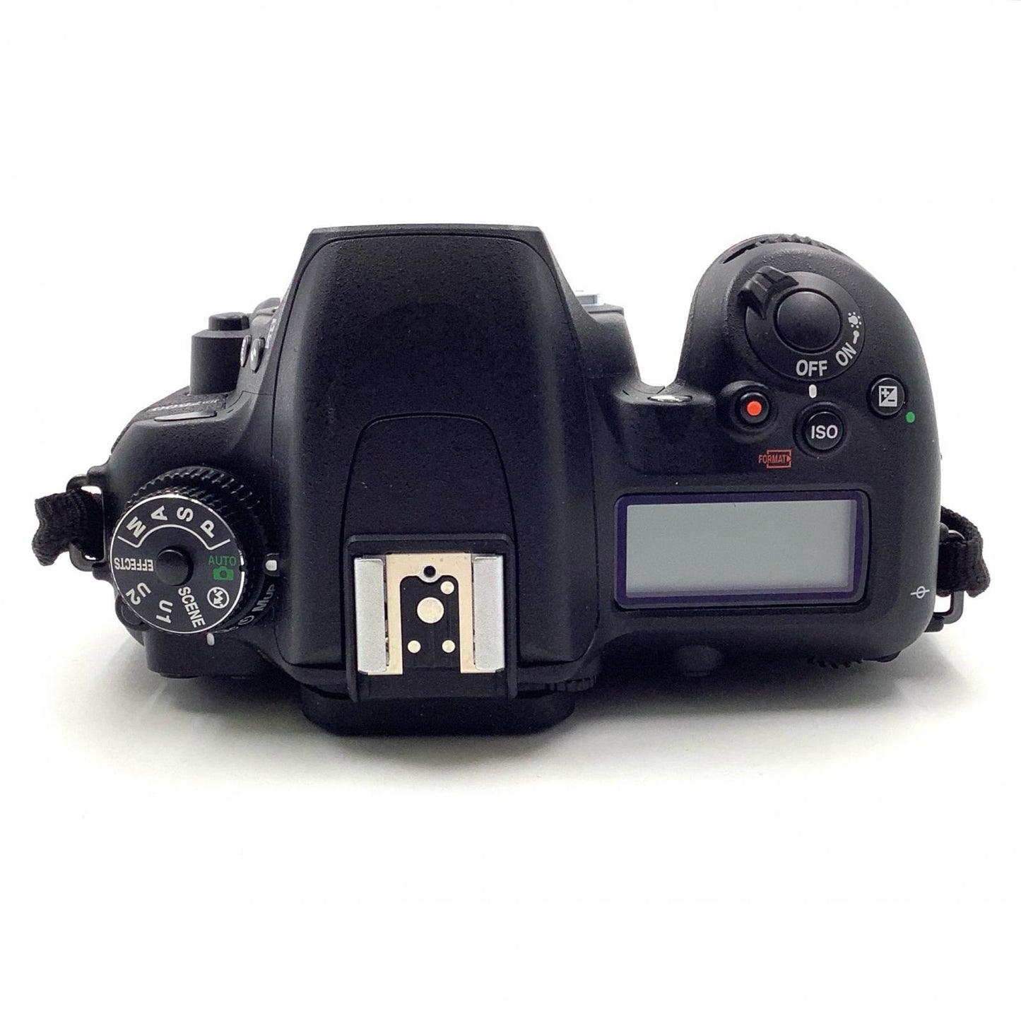 【全額返金保証】【最速発送】Nikon デジタル一眼 D7500 ボディ ブラック 美品 動作確認済