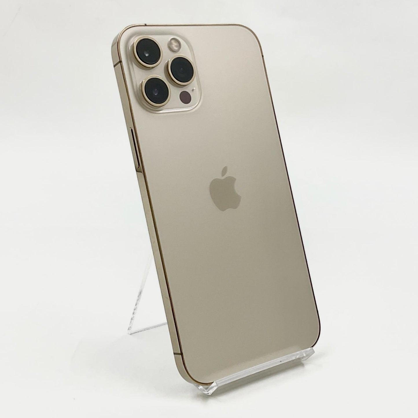 【全額返金保証】【最速発送】Apple iPhone iPhone 12 Pro Max 256GB ゴールド docomo SIMフリー 白ロム 動作確認済 75%