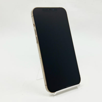 【全額返金保証】【最速発送】Apple iPhone iPhone 12 Pro Max 256GB ゴールド docomo SIMフリー 白ロム 動作確認済 75%