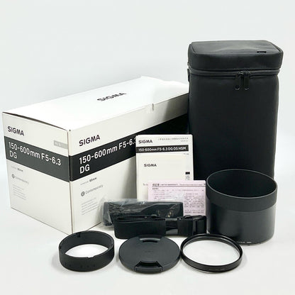 【全額返金保証】【最速発送】SIGMA 150-600mm F5-6.3 DG OS HSM Contemporary [ニコン用] 美品 動作確認済