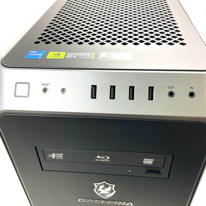 【全額返金保証】【最速発送】ドスパラ GALLERIA RM5C-R46T intel core i5-13400F 16GB M.2 SSD 1TB NVIDIA GeForce RTX 4060 Ti 美品 動作確認済