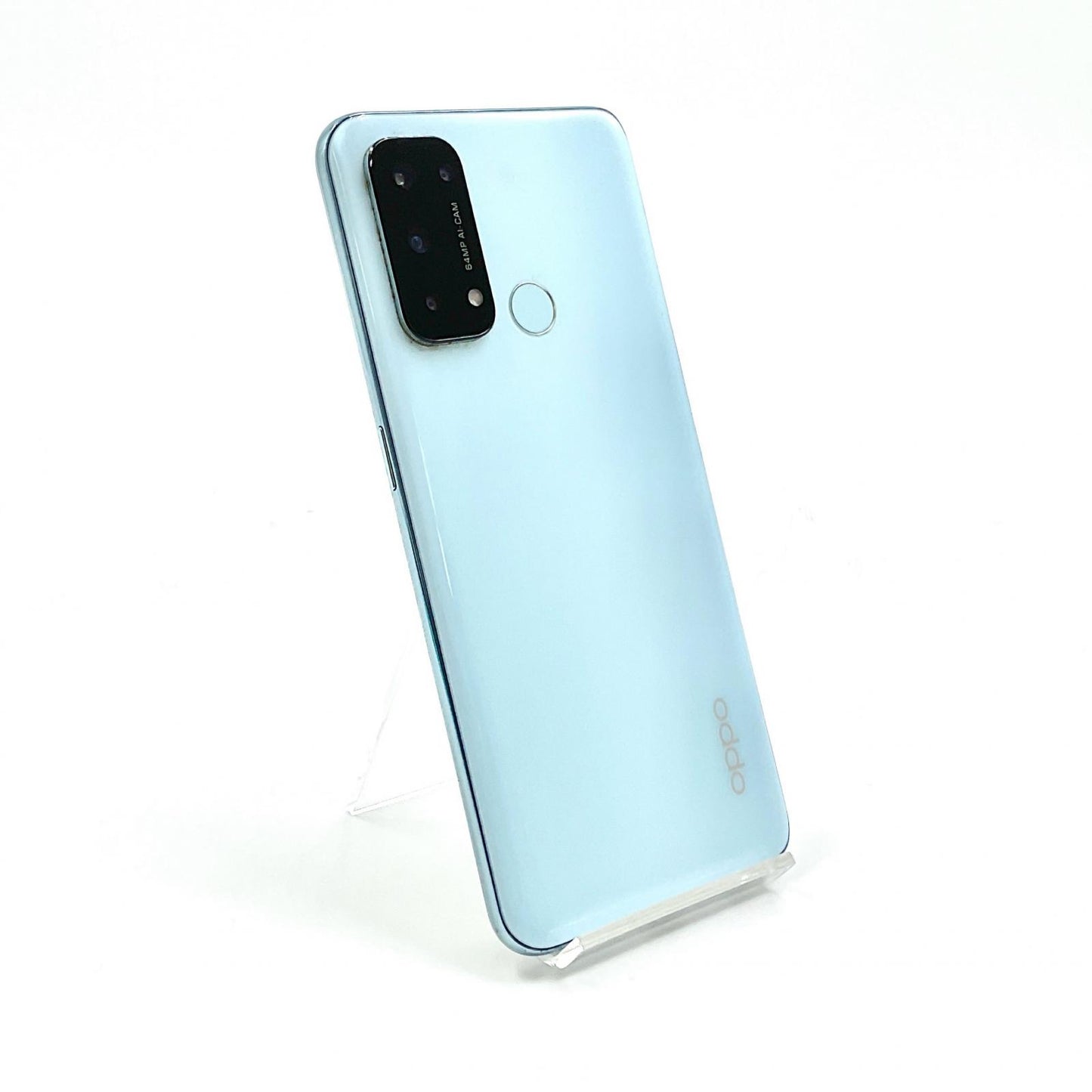 【全額返金保証】【最速発送】OPPO Reno OPPO Reno5 A 128GB ブルー Softbank SIMフリー A1010P 白ロム 動作確認済
