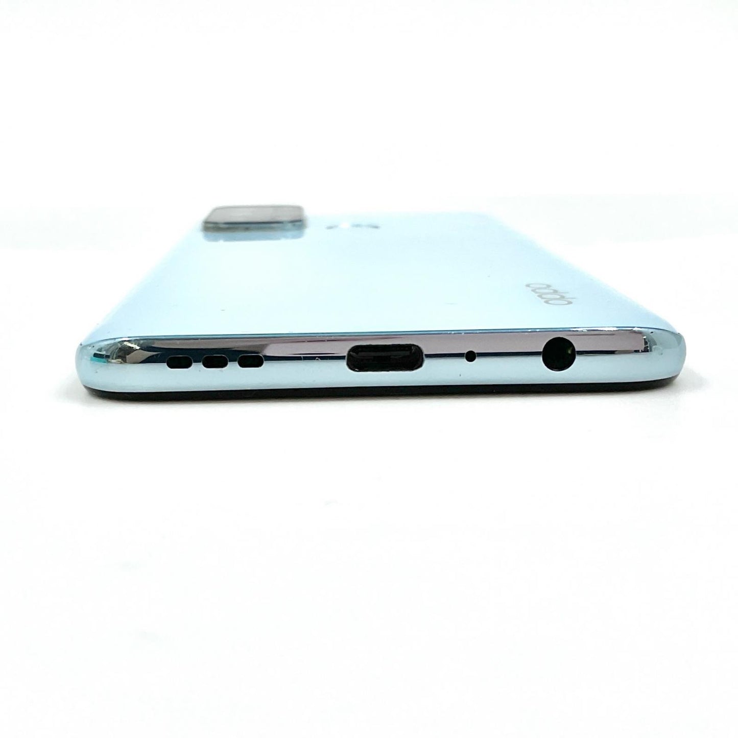 【全額返金保証】【最速発送】OPPO Reno OPPO Reno5 A 128GB ブルー Softbank SIMフリー A1010P 白ロム 動作確認済