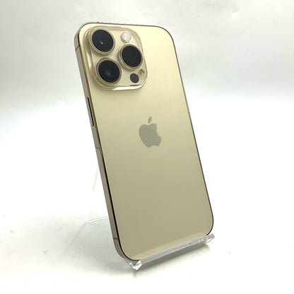 【全額返金保証】【最速発送】Apple iPhone iPhone 14 Pro 256GB ゴールド SIMフリー 白ロム 動作確認済 96%