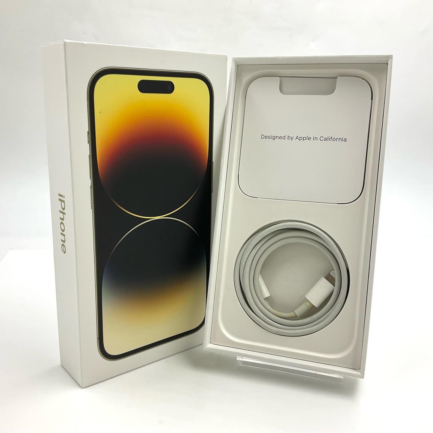【全額返金保証】【最速発送】Apple iPhone iPhone 14 Pro 256GB ゴールド SIMフリー 白ロム 動作確認済 96%
