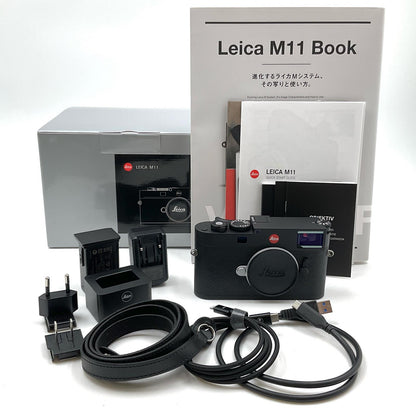 【全額返金保証】【最速発送】Leica デジタル一眼 M11 ボディ ブラック 超美品 動作確認済