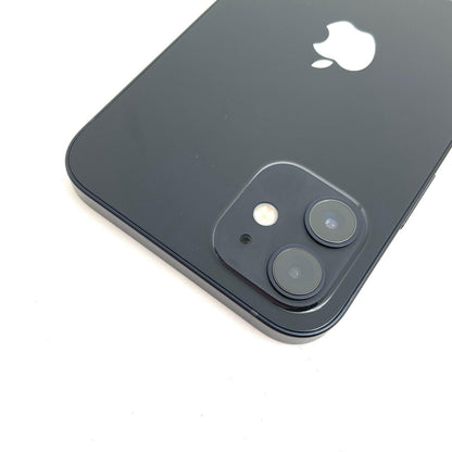 【全額返金保証】【最速発送】Apple iPhone iPhone 12 64GB ブラック au SIMフリー 白ロム 動作確認済 84%