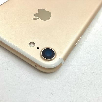 【最速発送】Apple iPhone iPhone 7 128GB ゴールド au 白ロム【難有】 78%