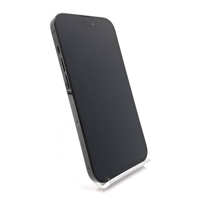 【全額返金保証】【最速発送】Apple iPhone iPhone 14 Pro 128GB スペースブラック Softbank SIMフリー 白ロム 動作確認済 80%