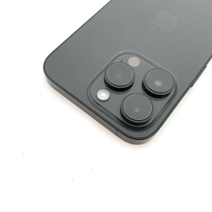 【全額返金保証】【最速発送】Apple iPhone iPhone 14 Pro 128GB スペースブラック Softbank SIMフリー 白ロム 動作確認済 80%