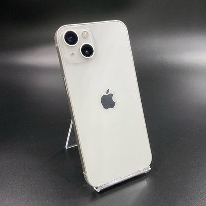 【全額返金保証】【最速発送】Apple iPhone iPhone 13 256GB スターライト docomo SIMフリー 白ロム 動作確認済 83%