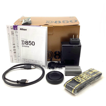 【全額返金保証】【最速発送】Nikon デジタル一眼 D850 ボディ ブラック 動作確認済