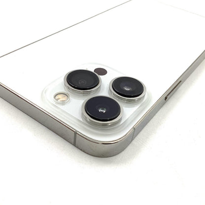 【全額返金保証】【最速発送】Apple iPhone iPhone 13 Pro 256GB シルバー docomo SIMフリー 白ロム 動作確認済 83%