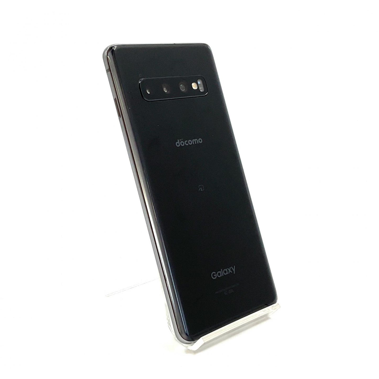 【全額返金保証】【最速発送】SAMSUNG Galaxy S10 128GB ブラックプリズム docomo SC-03L 白ロム 動作確認済