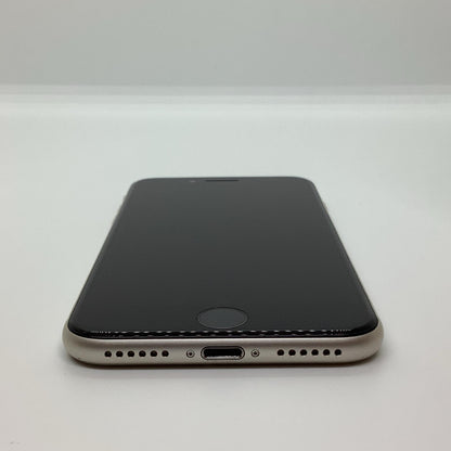【全額返金保証】【最速発送】Apple iPhone iPhone SE（第3世代） 64GB ホワイト au SIMフリー 白ロム 美品 動作確認済 85%