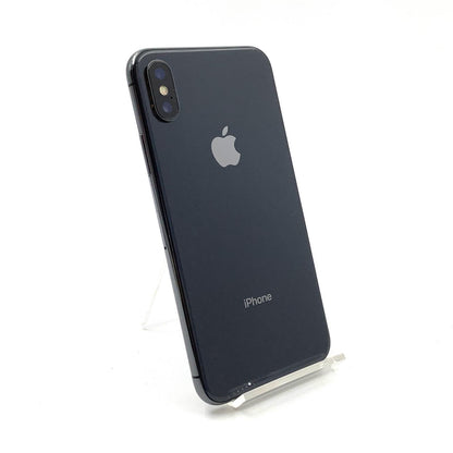 【最速発送】Apple iPhone iPhone X 256GB スペースグレイ docomo 白ロム【難有】 83%