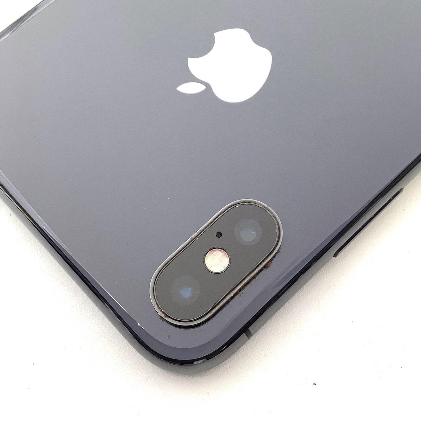 【最速発送】Apple iPhone iPhone X 256GB スペースグレイ docomo 白ロム【難有】 83%