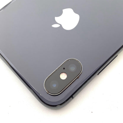 【最速発送】Apple iPhone iPhone X 256GB スペースグレイ docomo 白ロム【難有】 83%