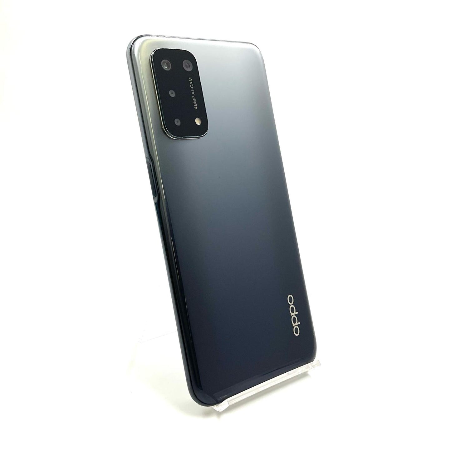 【全額返金保証】【最速発送】OPPO A 54 5G 64GB シルバーブラック au OPG02 白ロム 動作確認済