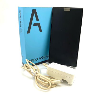 【全額返金保証】【最速発送】OPPO A 54 5G 64GB シルバーブラック au OPG02 白ロム 動作確認済