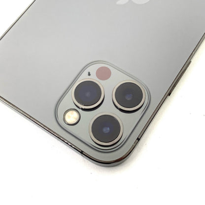 【全額返金保証】【最速発送】Apple iPhone iPhone 12 Pro 128GB グラファイト Softbank 白ロム 動作確認済 76%