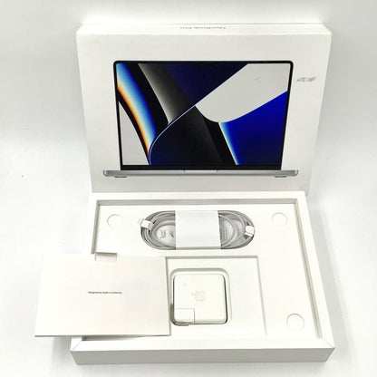 【全額返金保証】【最速発送】Apple MacBook Pro 14インチ 2021 Apple M1 Pro 32GB SSD 512GB シルバー 84% 動作確認済