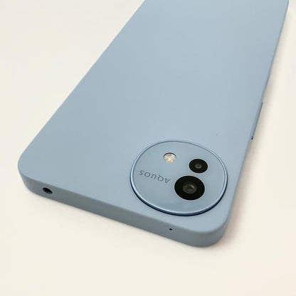 【全額返金保証】【最速発送】SHARP AQUOS ブルー wish4 128GB SIMフリー SH-M27SG 超美品 動作確認済