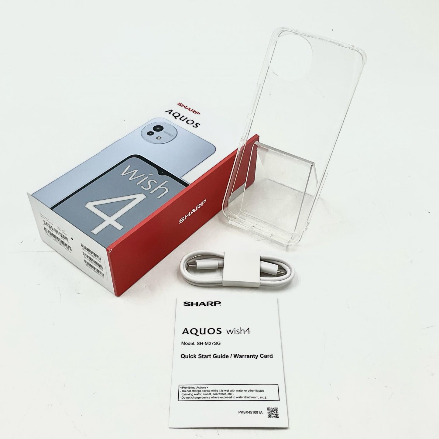 【全額返金保証】【最速発送】SHARP AQUOS ブルー wish4 128GB SIMフリー SH-M27SG 超美品 動作確認済