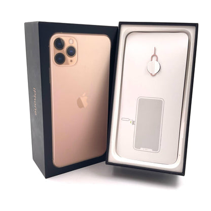 【全額返金保証】【最速発送】Apple iPhone iPhone 11 Pro Max 64GB ゴールド docomo SIMフリー 白ロム 動作確認済 76%