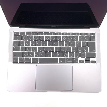 【全額返金保証】【最速発送】Apple MacBook Air 13.3インチ 2020 Apple M1 8GB SSD 256GB スペースグレイ 100% 美品 動作確認済