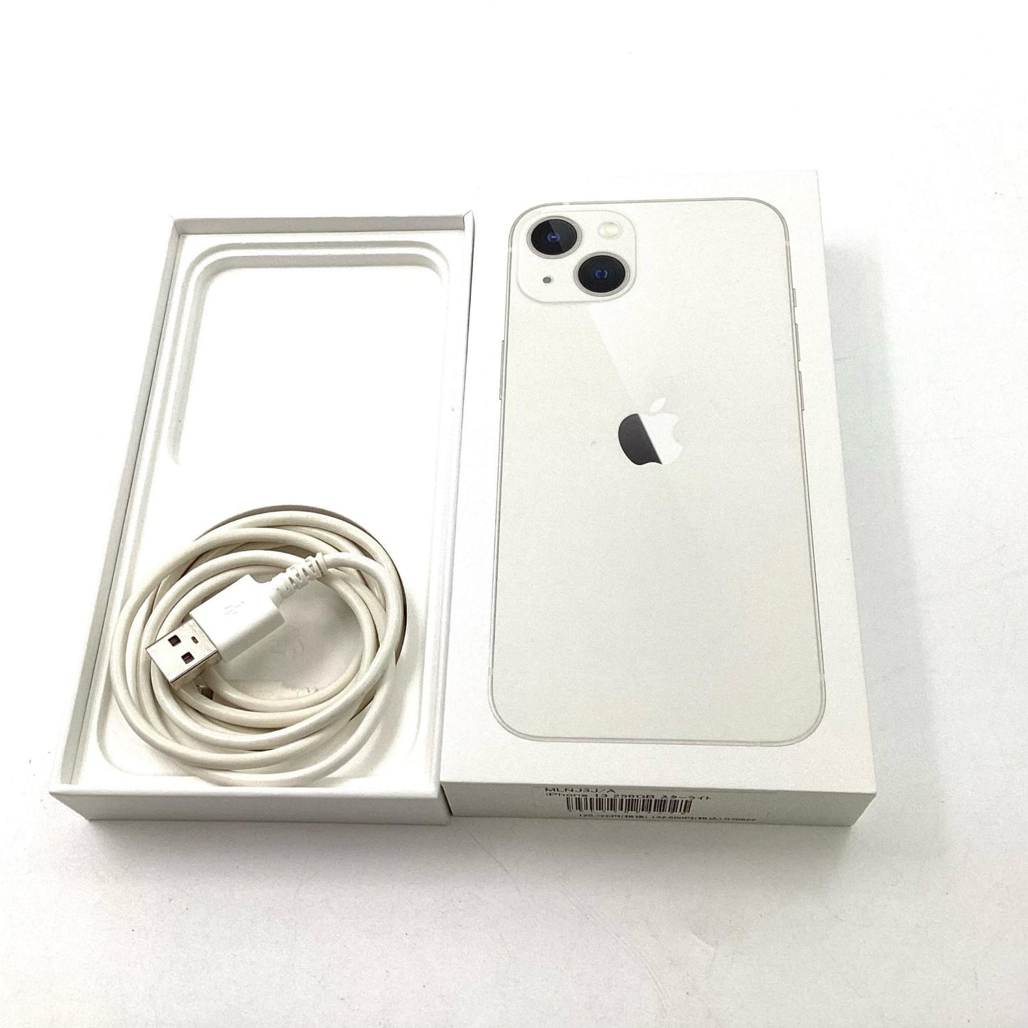 【全額返金保証】【最速発送】Apple iPhone iPhone 13 256GB スターライト SIMフリー 動作確認済 86%