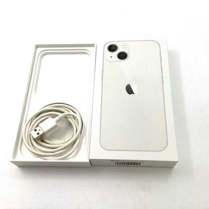 【全額返金保証】【最速発送】Apple iPhone iPhone 13 256GB スターライト SIMフリー 動作確認済 86%