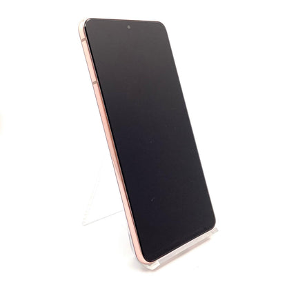 【全額返金保証】【最速発送】SAMSUNG Galaxy S21 5G 256GB ファントムバイオレット docomo SC-51B 白ロム 動作確認済