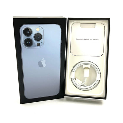 【全額返金保証】【最速発送】Apple iPhone iPhone 13 Pro 128GB シエラブルー docomo 動作確認済 82%