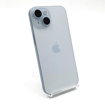 【全額返金保証】【最速発送】Apple iPhone iPhone 15 256GB ブルー docomo 白ロム 超美品 動作確認済 100%