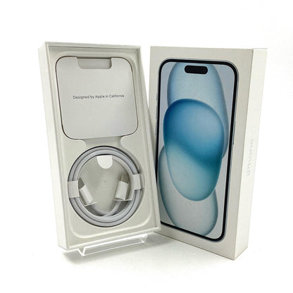 【全額返金保証】【最速発送】Apple iPhone iPhone 15 256GB ブルー docomo 白ロム 超美品 動作確認済 100%