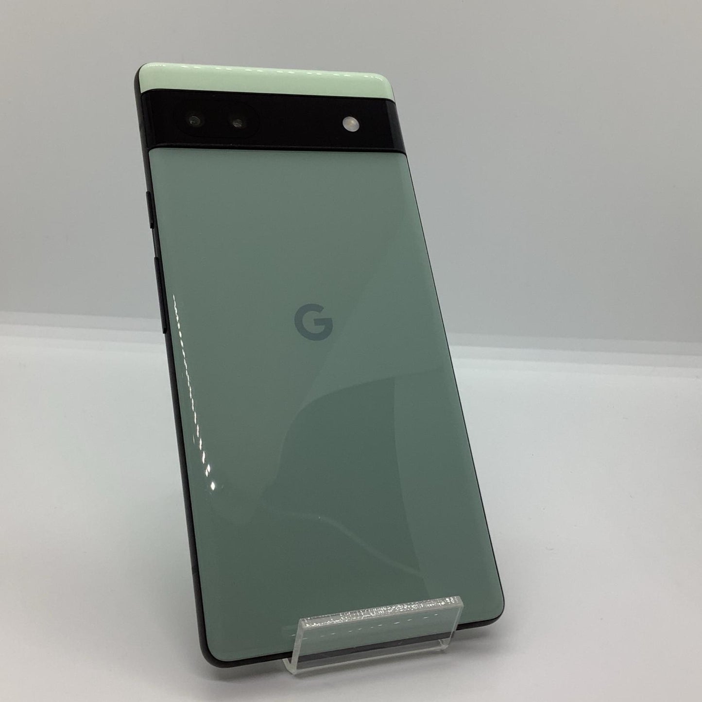 【全額返金保証】【最速発送】Google Pixel 6a 128GB Sage au SIMフリー 白ロム 動作確認済