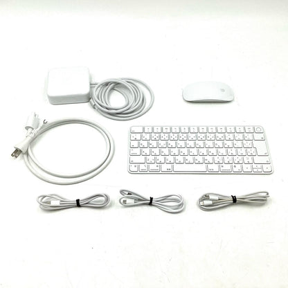 【全額返金保証】【最速発送】Apple iMac 24インチ Apple M1 8GB SSD 256GB シルバー 美品 動作確認済
