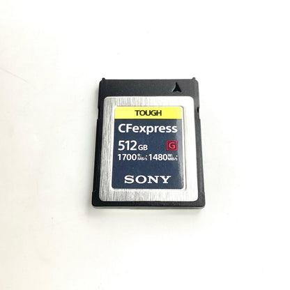 【全額返金保証】【最速発送】Sony CEB-G512 CFexpress Type Bメモリーカード [512GB]  美品 動作確認済