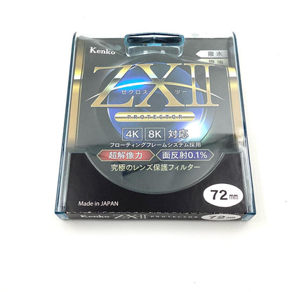 【全額返金保証】【最速発送】Kenko ZXII プロテクター 72mm 新品未開封 即納OK