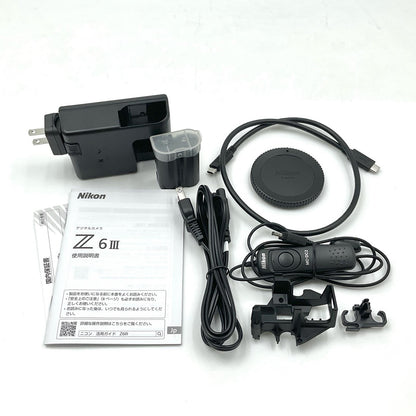 【全額返金保証】【最速発送】Nikon デジタル一眼 Z6III ボディ ブラック 美品 動作確認済