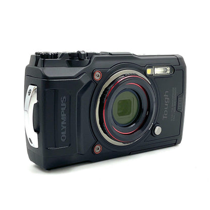 【全額返金保証】【最速発送】OLYMPUS コンパクトデジタルカメラ Tough TG-6 [ブラック] 超美品 動作確認済