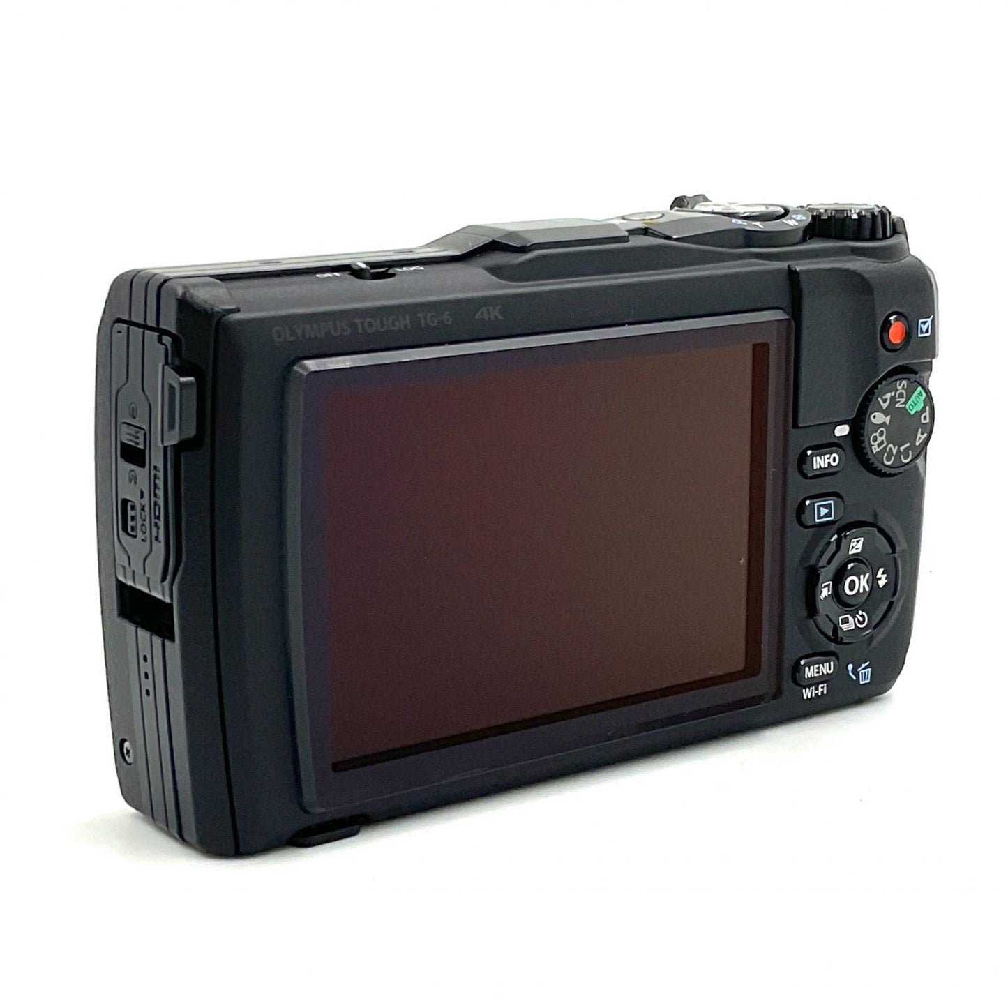 【全額返金保証】【最速発送】OLYMPUS コンパクトデジタルカメラ Tough TG-6 [ブラック] 超美品 動作確認済