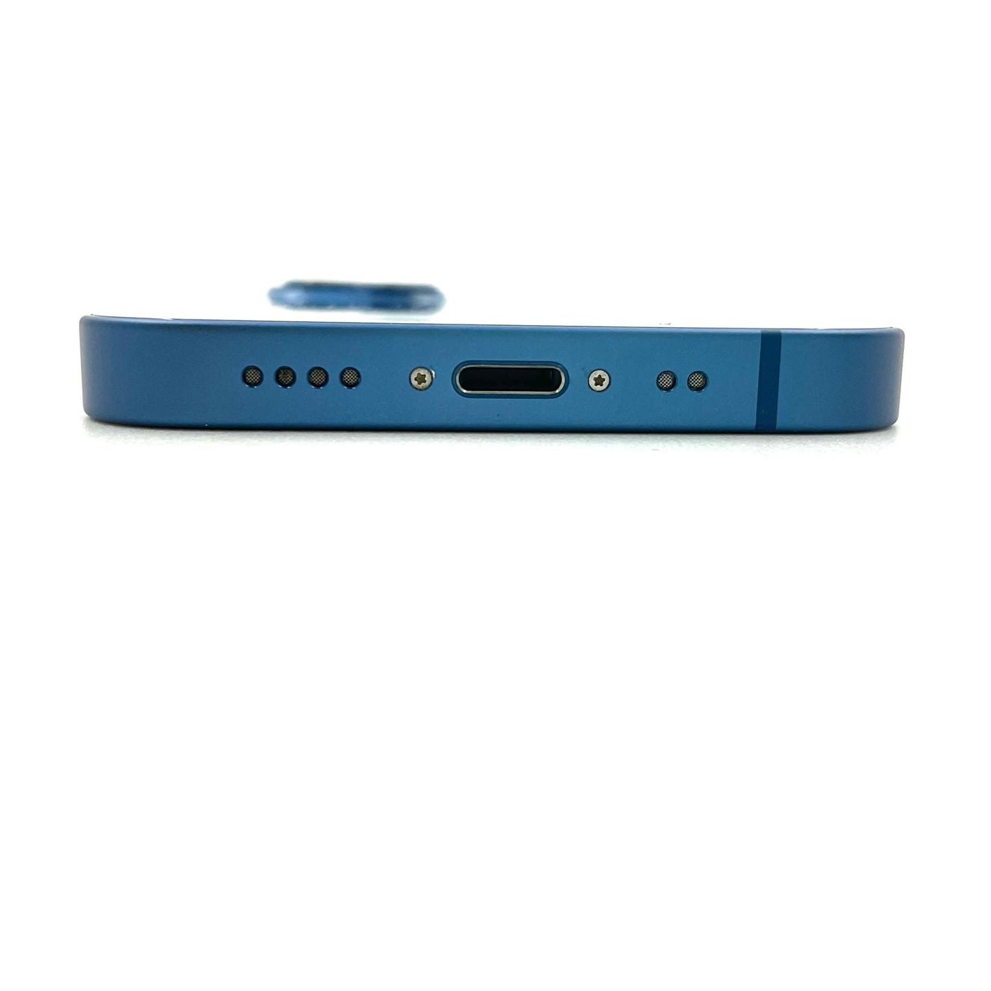 【全額返金保証】【最速発送】Apple iPhone iPhone 13 mini 128GB ブルー au 白ロム 動作確認済 80%